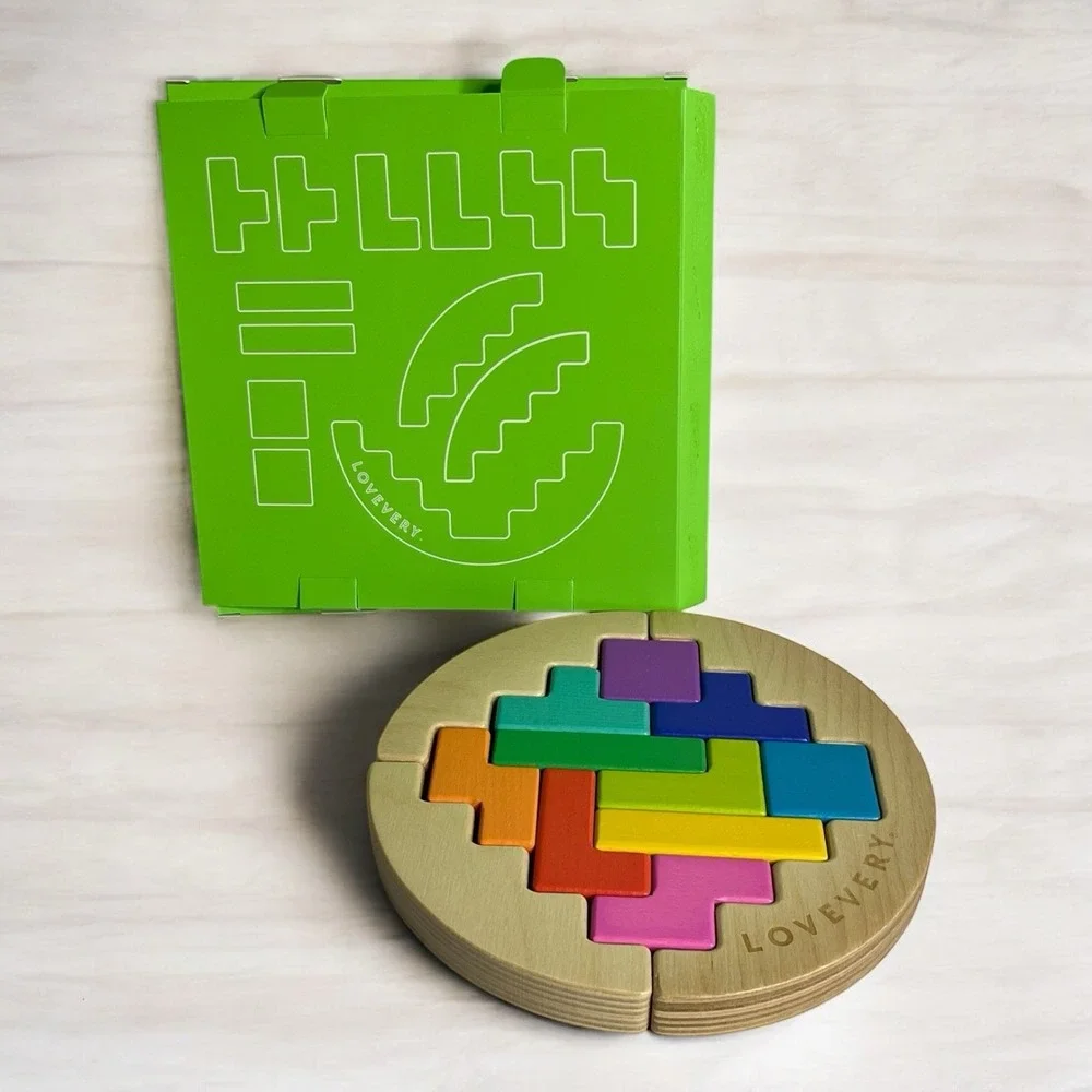 Lovevery Montessori Wooden Wobble Puzzle Problem Solver Play Kit 43 44 45 Months